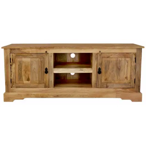 Spálňa TV stolík Guru 150x60x45 z mangového dreva