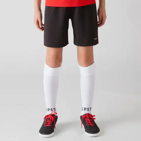 nohavice Detské futbalové šortky Essentiel čierne