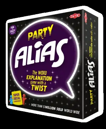 Hry v angličtine Albi Hra Party Alias (hra v angličtine)