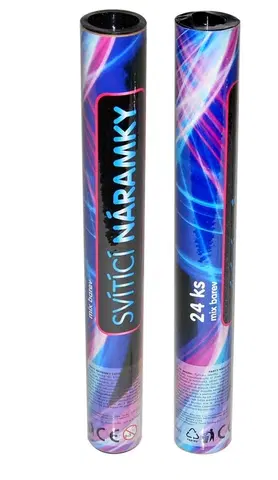 Kreatívne a výtvarné hračky WIKY - Náramky-svietiace tyčinky v tube 24ks