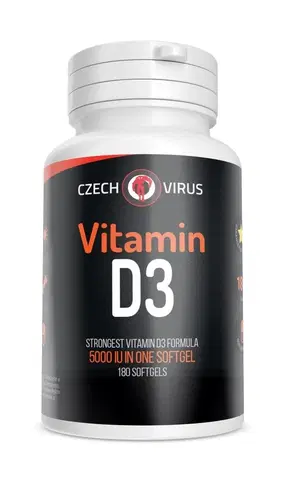 Vitamín D Vitamin D3 - Czech Virus 30 softgels