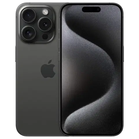 Mobilné telefóny Apple iPhone 15 Pro 128GB, titánová čierna MTUV3SXA