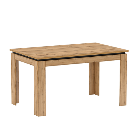Jedálenské stoly KONDELA Toronta S rozkladací jedálenský stôl dub wotan