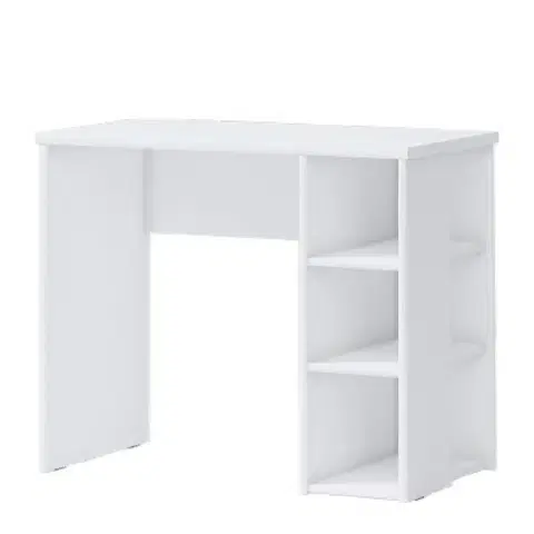 Moderné kancelárske stoly Psací Stůl Kiki RS90-BE/KI white