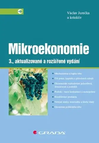 Ekonómia, Ekonomika Mikroekonomie - 3. vydání - Václav Jurečka,Kolektív autorov