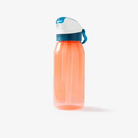 cyklistick Cyklistická fľaša so slamkou pre deti od 3 do 6 rokov 350 ml ružová