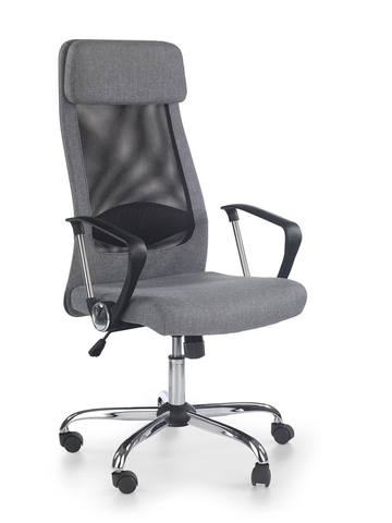 Kancelárske stoličky HALMAR Zoom kancelárska stolička s podrúčkami čierna / sivá