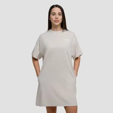 Tričká a tielka GymBeam Dámske tričkové šaty Agile Desert  XSXS