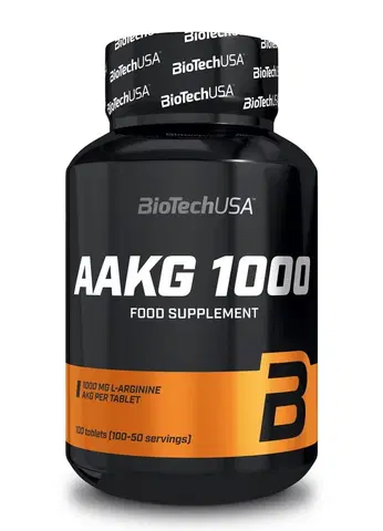 Anabolizéry a NO doplnky A-AKG 1000 - Biotech USA 100 tbl.