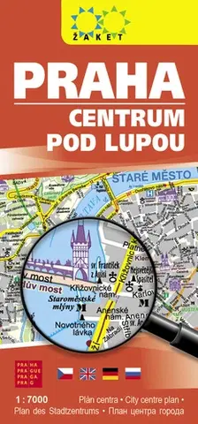 Slovensko a Česká republika Praha: Centrum pod lupou 1:7000, 3. vydání