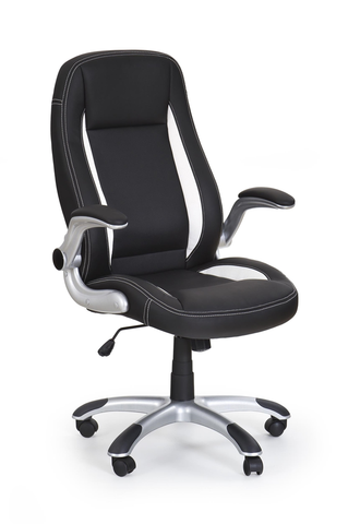 Kancelárske stoličky HALMAR Saturn kancelárske kreslo s podrúčkami čierna