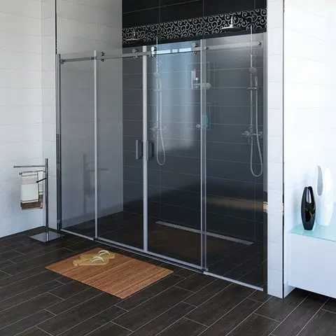 Sprchovacie kúty GELCO - DRAGON sprchové dvere 1700mm, číre sklo GD4870