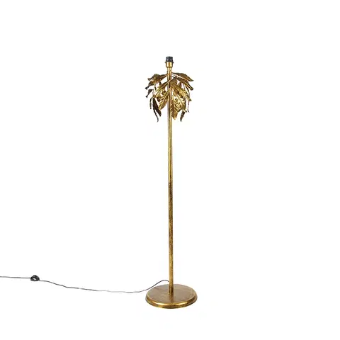 Stojace lampy Vintage stojaca lampa antická zlatá 32 cm bez tienidla - Linden