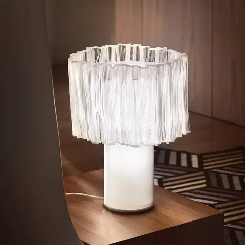 Stolové lampy Slamp Slamp Accordéon Table Prisma stolná lampa