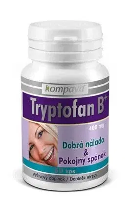 Vitamín B Tryptofan B+ - Kompava 60 kaps