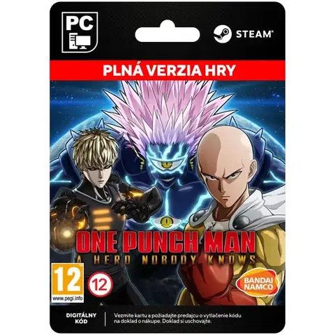 Hry na PC One Punch Man: A Hero Nobody Knows [Steam]