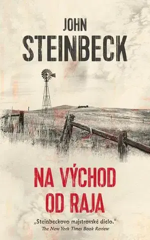 Romantická beletria Na východ od raja - John Steinbeck