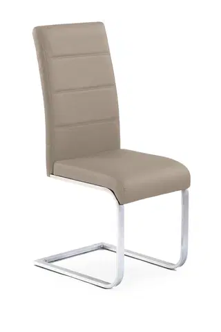 Jedálenské stoličky a kreslá Jedálenská stolička K85 Halmar Cappuccino