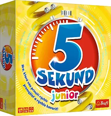Hračky spoločenské hry pre deti TREFL - GAME - 5 Seconds junior SK / PATCH