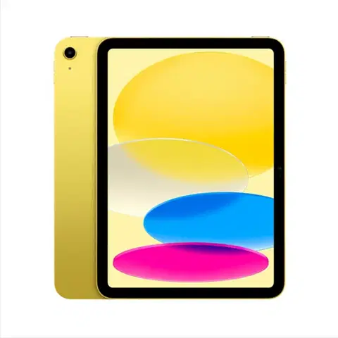 Tablety Apple iPad 10.9" (2022) Wi-Fi + Celluar 256 GB, yellow MQ6V3FDA