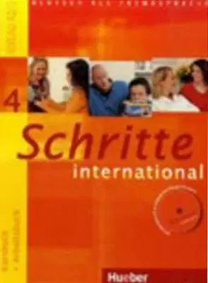 Učebnice a príručky Schritte International 4 Kursbuch + Arbeitsbuch mit CD