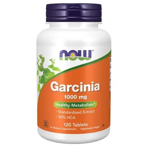 Ostatné spaľovače tukov NOW Garcinia 1000 mg 120 tabliet