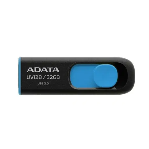 USB Flash disky USB kľúč A-DATA UV128, 32GB, USB 3.1 - rýchlosť 90/40 MB/s (AUV128-32G-RBE)