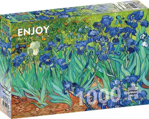 1000 dielikov Enjoy Puzzle Vincent Van Gogh: Irises 1000 Enjoy