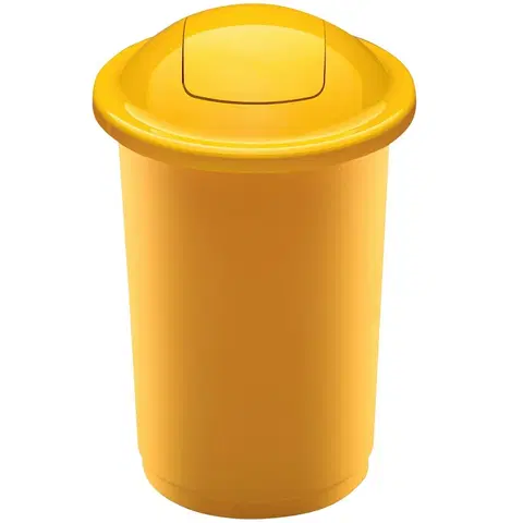 Odpadkové koše Odpadkový kôš na triedený odpad Top Bin 50 l, žltá
