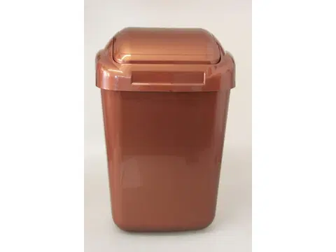Odpadkové koše PLAFOR - Kôš na odpad 30L medený plast