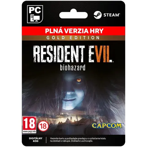 Hry na PC Resident Evil 7: Biohazard (Gold Edition) [Steam]