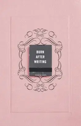Cudzojazyčná literatúra Burn After Writing - Sharon Jonesová