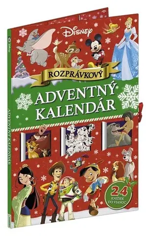 Rozprávky Disney - Rozprávkový adventný kalendár, 2. vydanie - Kolektív autorov,Barbora Stránská,Ľubica Svárovská