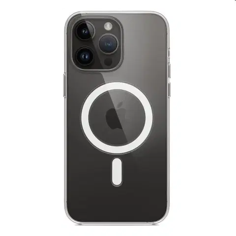 Puzdrá na mobilné telefóny Apple iPhone 14 Pro Max Clear Case with MagSafe MPU73ZMA