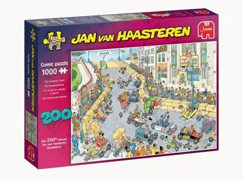 1000 dielikov TM Toys Puzzle Bláznivé preteky 1000 Jan van Haasteren