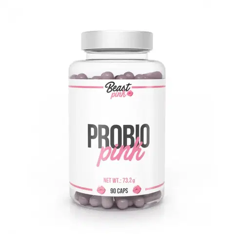 Probiotiká a tráviace enzýmy BeastPink Probio Pink 90 kaps.