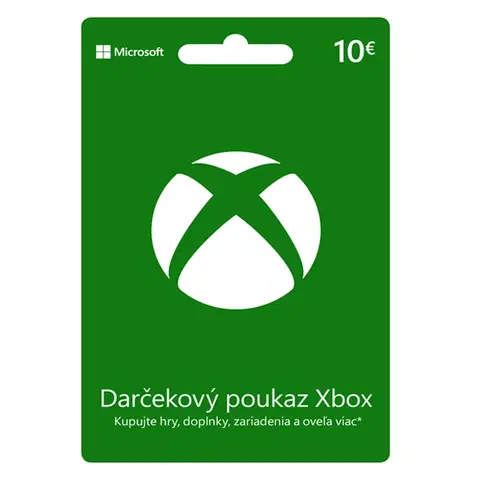 Hry na PC Xbox Store 10€ - elektronická peňaženka