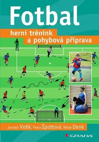 Futbal, hokej Fotbal – herní trénink a pohybová příprava - Jaromír Votík,Petra Špottová,Milan Denk