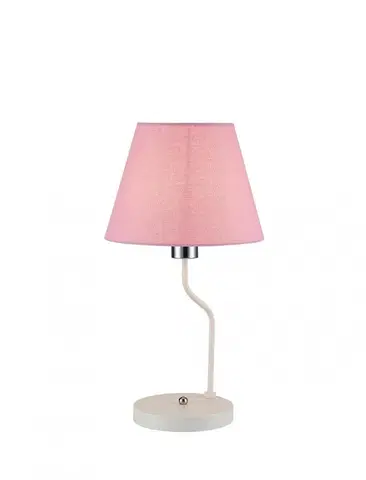 Stolové lampy Stolná lampa YORK Candellux Ružová