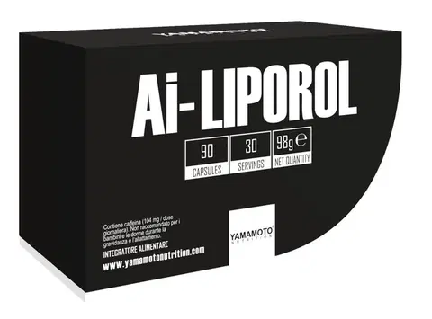 Komplexné spaľovače Ai Liporol (výkonný termogénny spaľovač) - Yamamoto 180 kaps.