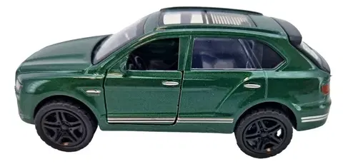 Hračky - autíčka WIKY - Zelené SUV kovové 12cm