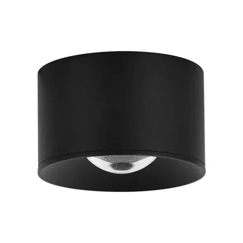 Vonkajšie stropné svietidlá Zambelis Vonkajšie LED svetlá S133 Ø 6,5 cm pieskovo-čierna