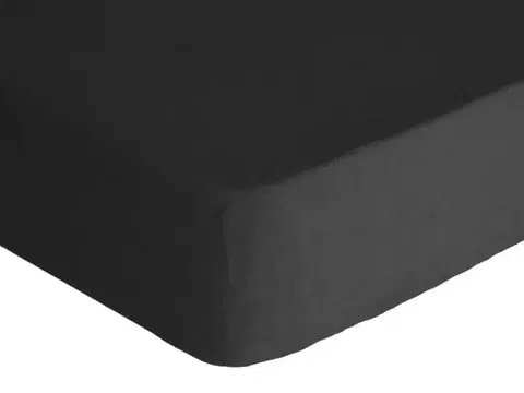 Plachty Forbyt, Prestieradlo, Froté Premium, čierna 100 x 220 cm