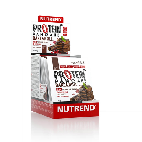 Proteíny Proteínové palacinky Nutrend Protein Pancake 10x50g čokoláda-kakao