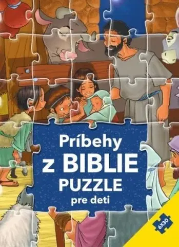 Náboženská literatúra pre deti Príbehy z Biblie - Puzzle pre deti - Gustavo Mazali,Gao Hanyu