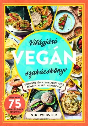 Kuchárky - ostatné Világjáró vegán szakácskönyv - Niki Webster