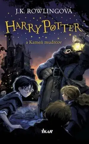 Dobrodružstvo, napätie, western Harry Potter 1 - a Kameň mudrcov, 3. vyd - Joanne K. Rowling,Jana Petrikovičová