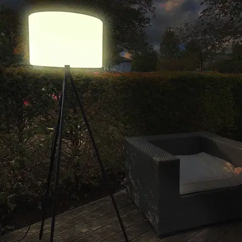 SmartHome vonkajšie dekoratívne svietidlá tint Müller Licht tint Khaya vonkajšia LED lampa RGBW