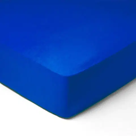 Plachty Forbyt, Prestieradlo, Jersey, tmavo modrá 100 x 220 cm