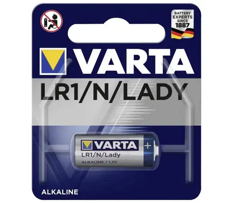 Predlžovacie káble VARTA Varta 4001 - 1 ks Alkalická batéria LR1/N/LADY 1,5V 